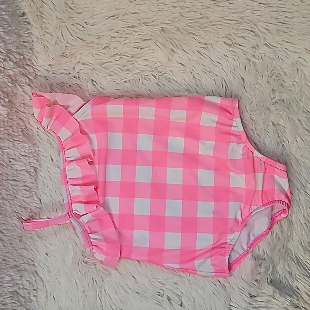 Toddler Girl,  Bathing Suite, Swim Suite, Pink, Carter's,  Size 24 months, Size2